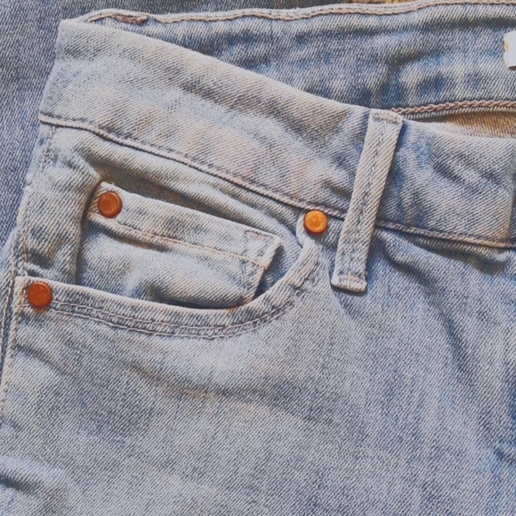 USA 1921 Faye Light Fade Blue Skinny Jeans Size 25 - Picture 3 of 7